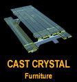 Cast Crystal Furniture