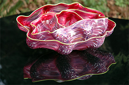 Purple Barnacle Glass Art Nesting Sets by Robert Kaindl