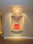 Flush Mounted Crystal Hotel Chandeliers