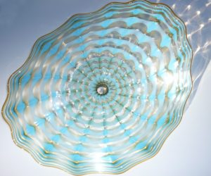 Wall SeaShapes Art Glass by Artist Robert Kaindl