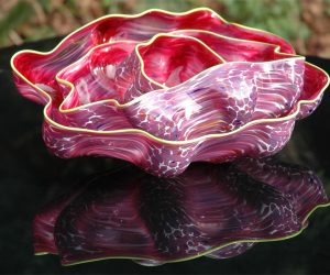 Barnacle Art Glass Nesting Sets by Robert Kaindl