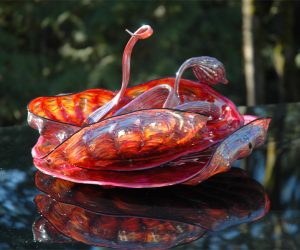 Barnacle Art Glass Nesting Sets by Robert Kaindl