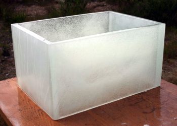 Architectural Cast Glass Benches