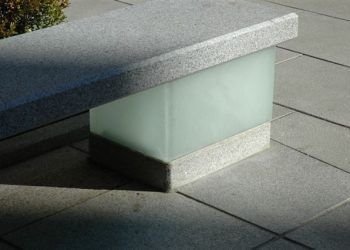 Cast Glass Benches