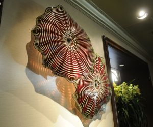 Robert Kaindl Wall Sconces at Beverly Hills Hotel