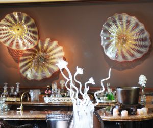Wall Seashapes by Art Glass ARtist Robert Kaindl in Newport California