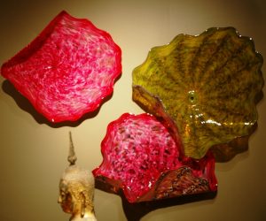 Wall SeaShapes Art Glass by Artist Robert Kaindl