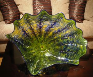 Wall SeaShapes Art Glass by Artist Robert Kaindl