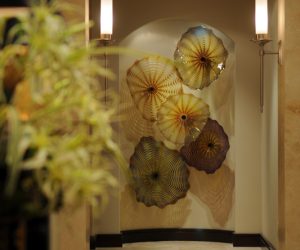 Art Glass Wall Installation