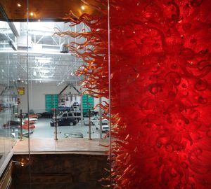 Brett Torina Chandelier: 22 feet tall, 12 feet wide, weighs 2.5+ Tons