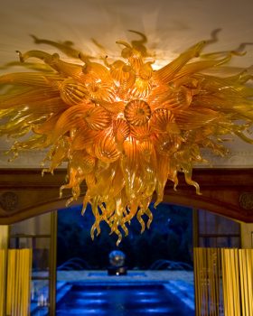 Flush Mounted Chandelier