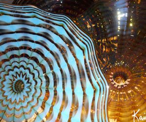 Wall SeaShapes Art Glass by Artist Robert Kaindl
